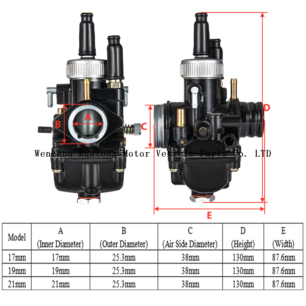 Карбюратор PHBG 17MM