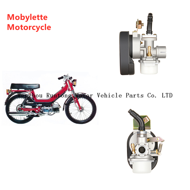 2-тактный мотоцикл Mobylette 50cc карбюратор